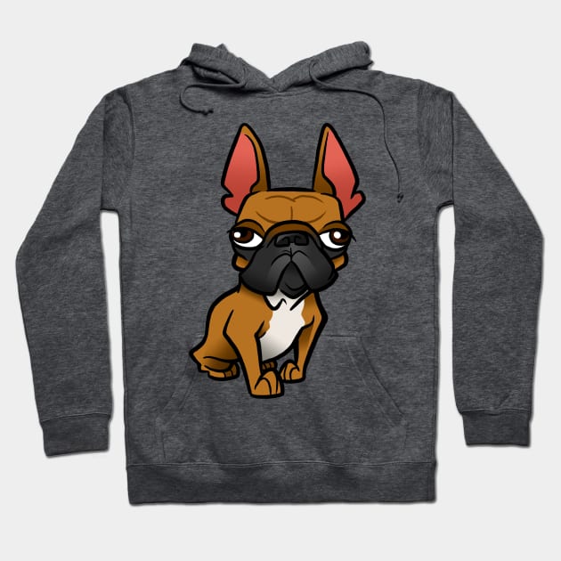 French Bulldog Hoodie by binarygod